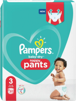 Pampers - Baby-Dry Pants - Einzelpack mit 37 Windelpants - Größe 3